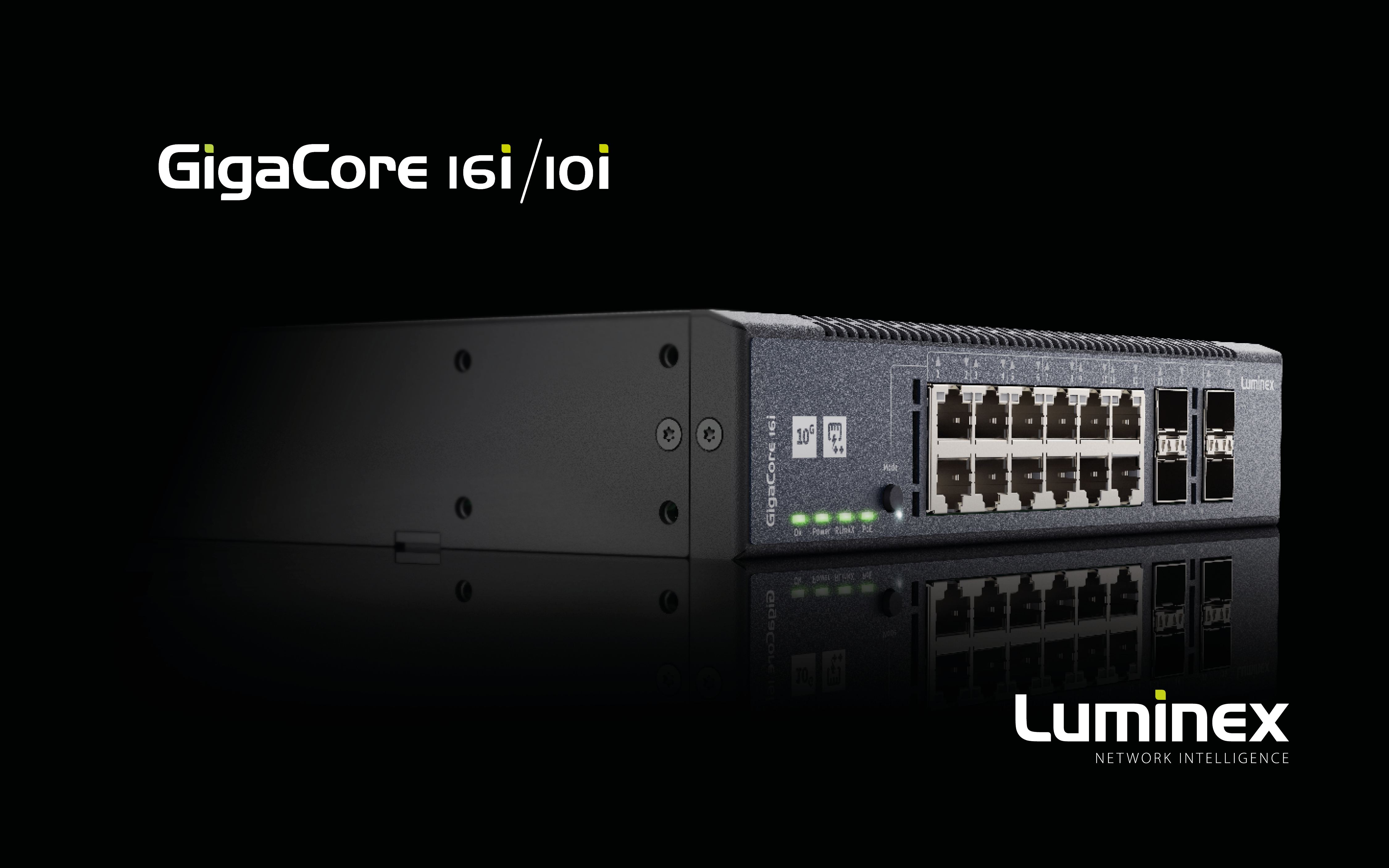 Luminex introduces touring grade GigaCore ethernet switch range at